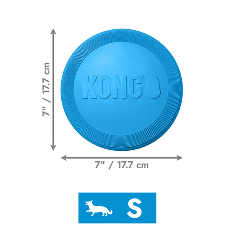 KONG Puppy Flyer, Blue