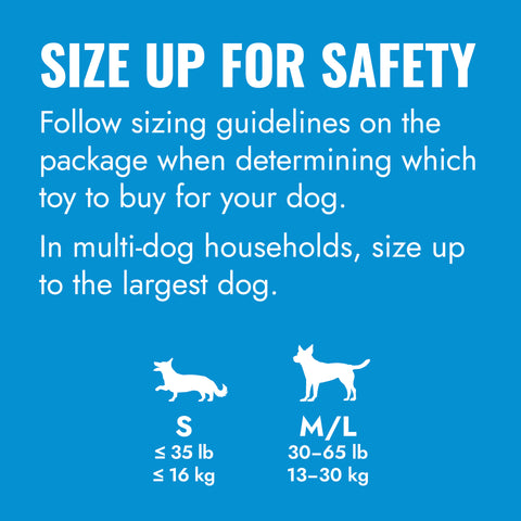 KONG Puppy Tires Blue